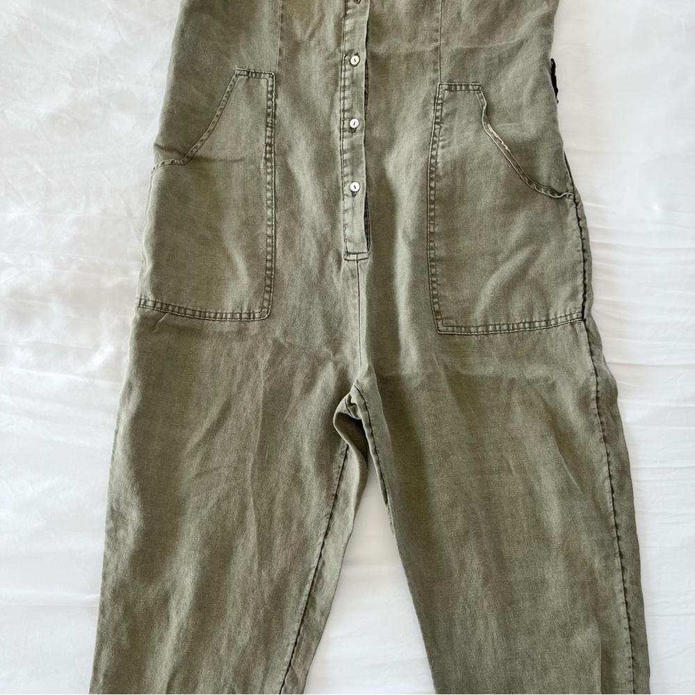 Linen jumpsuit - Picture 9 of 12